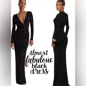 ✨ SHEIN Black Ruched Bodycon Like Maxi Dress – Never Worn ✨ (XL) 🌹